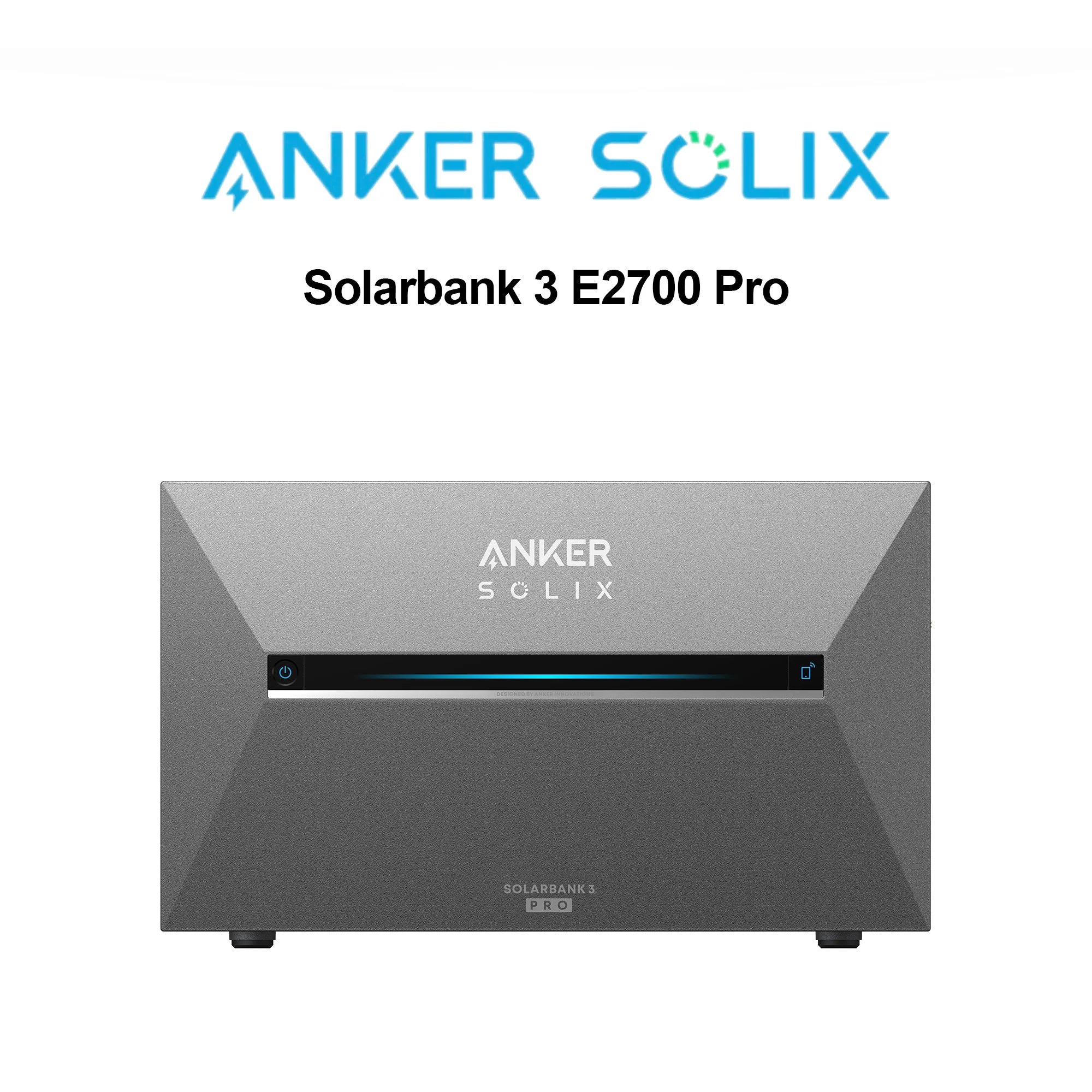 Anker SOLIX Solarbank 3 E2700 Pro 2700 Wh Speicherlösung für Solarstrom