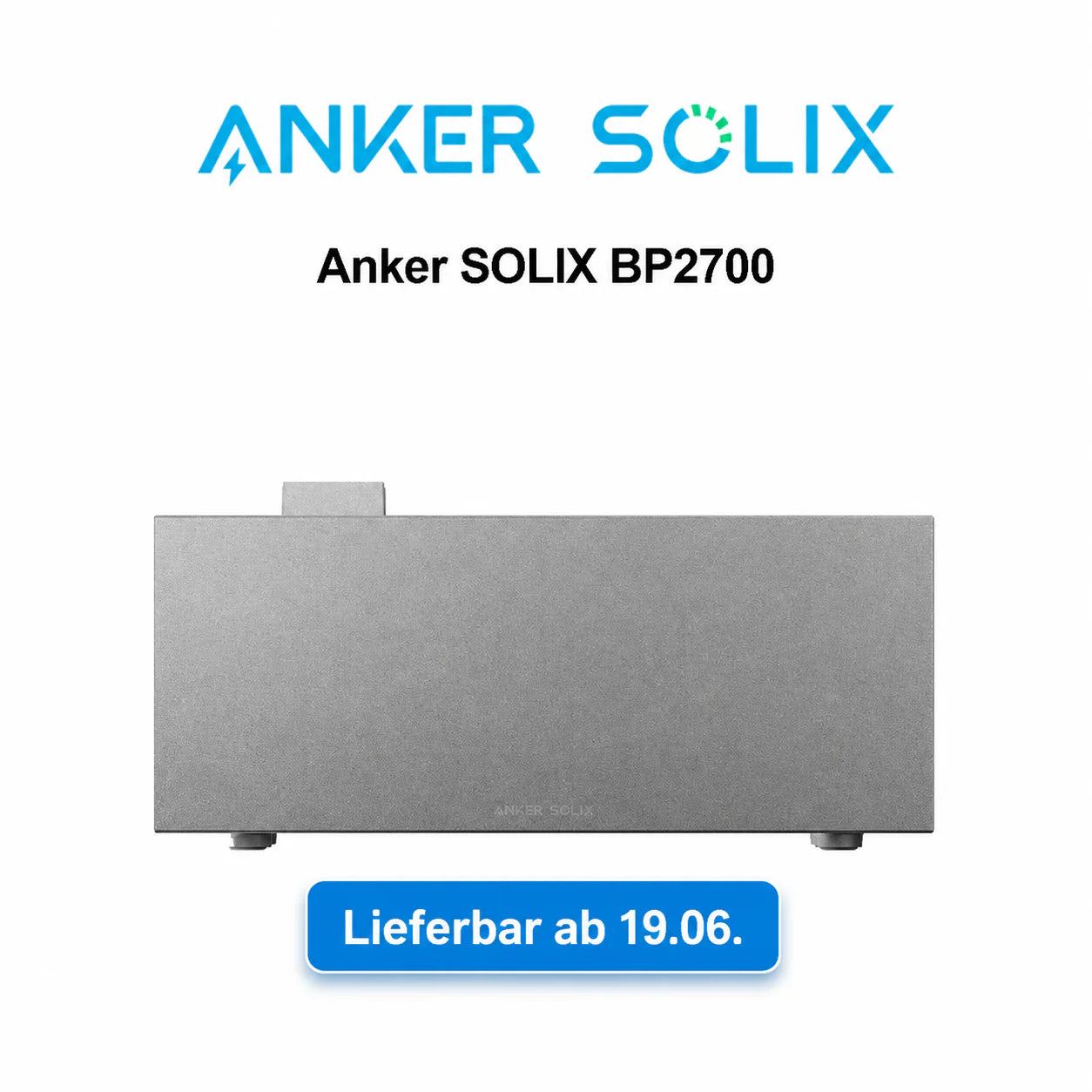 Anker SOLIX BP2700 Zusatzakku für kompatible Solarbank Speicherlösung