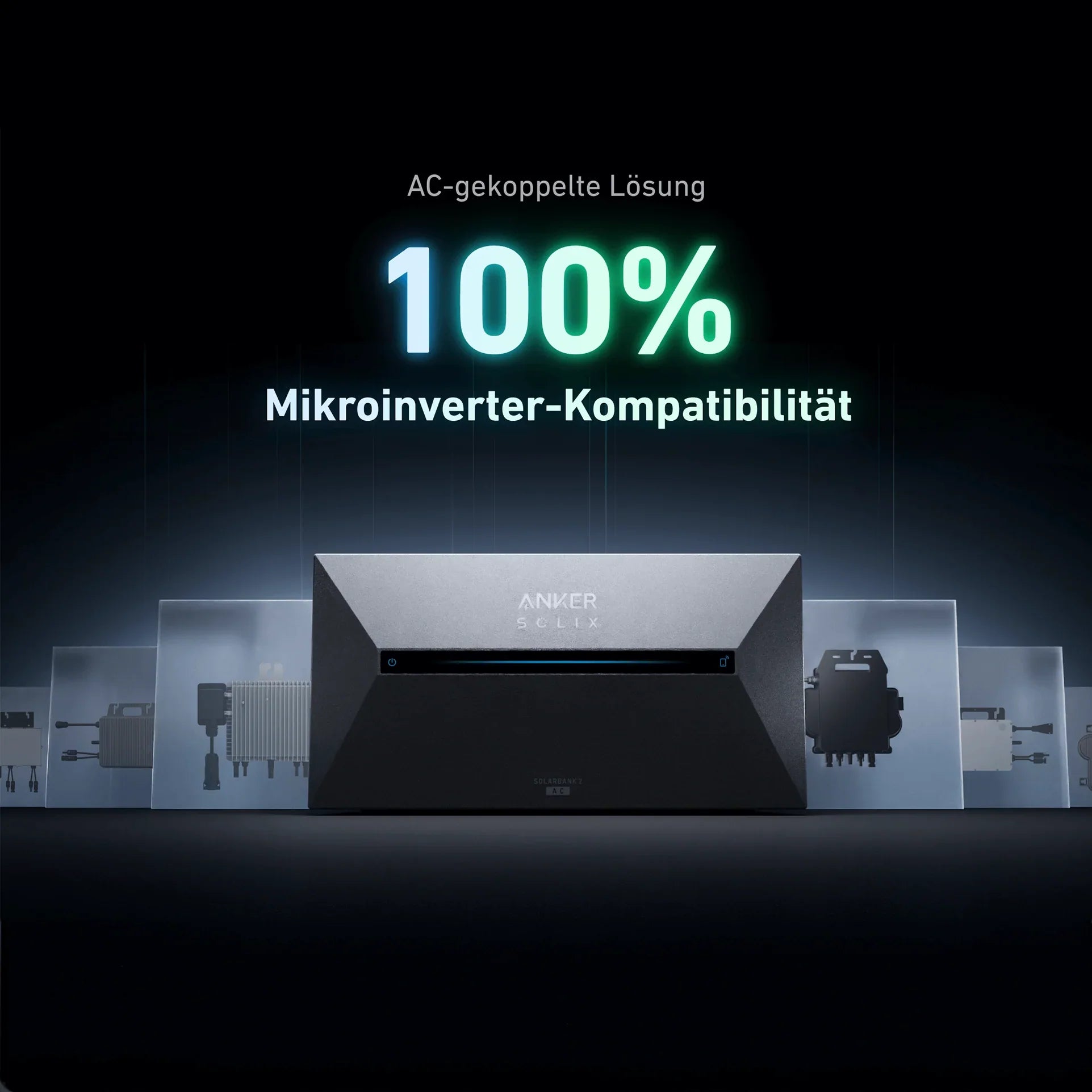 Anker SOLIX Solarbank 2 E1600 AC zur Nachrüstung von Balkonkraftwerken