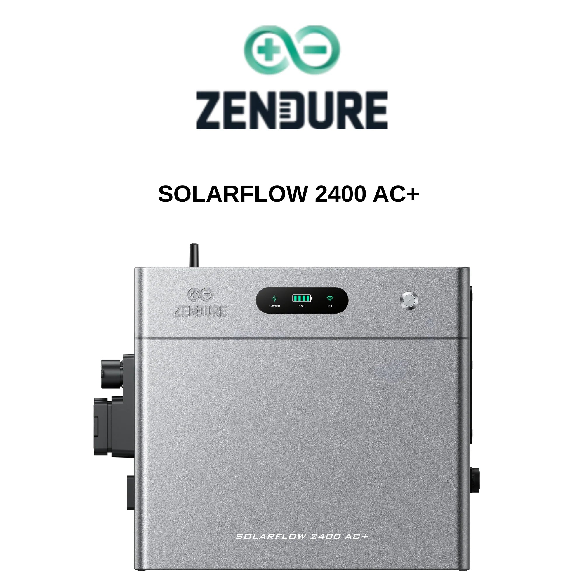 Zendure SolarFlow 2400 AC+ AC-gekoppelter Speicher für bestehende Solaranlagen