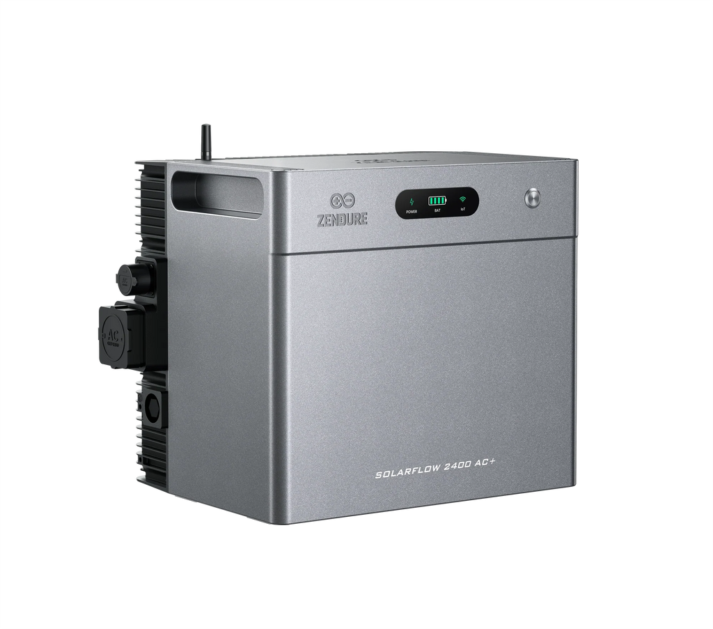 Zendure SolarFlow 2400 AC+ Balkonkraftwerk Speicher mit bis zu 2400 W AC-Leistung