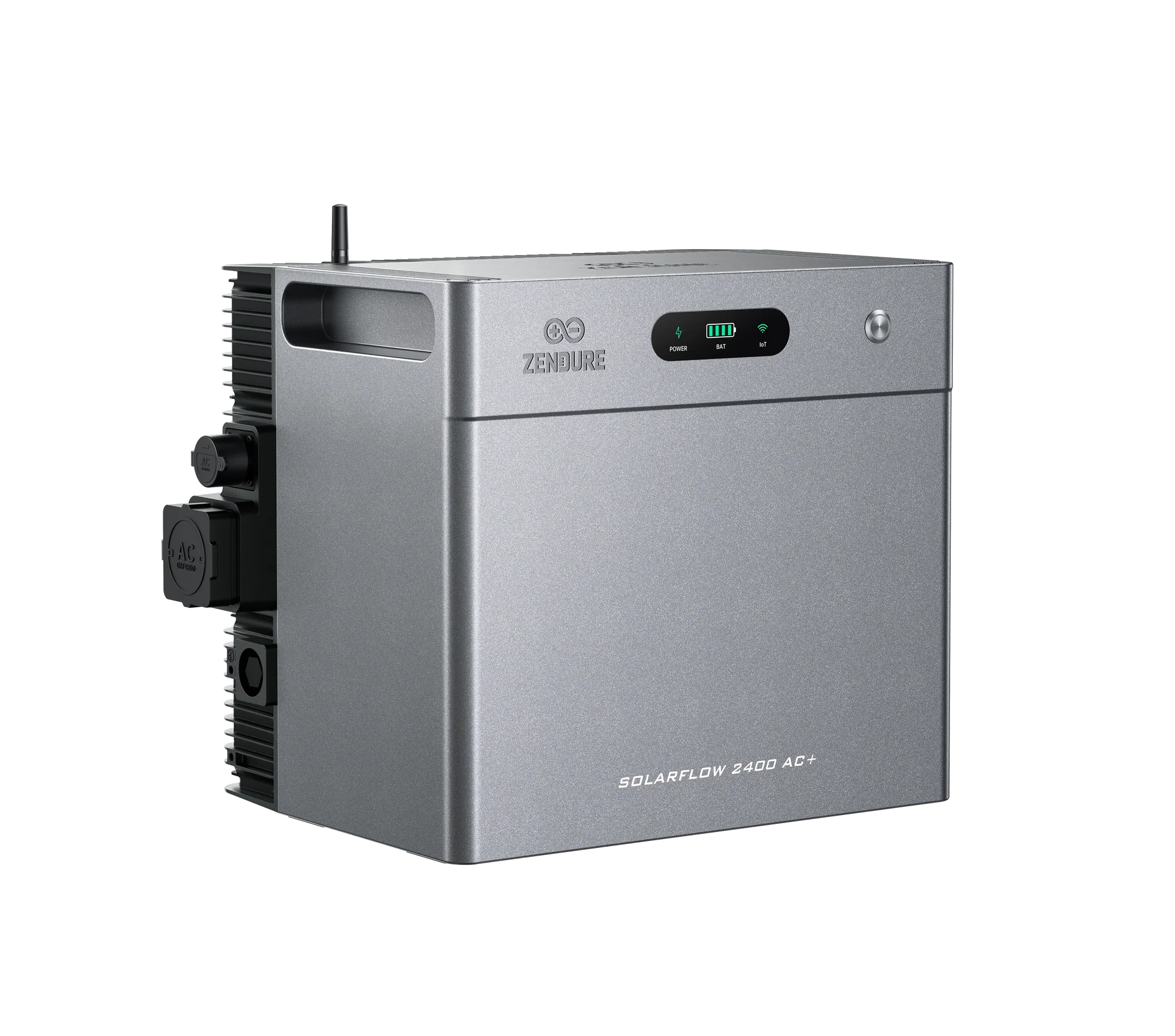 Zendure SolarFlow 2400 AC+ Balkonkraftwerk Speicher mit bis zu 2400 W AC-Leistung